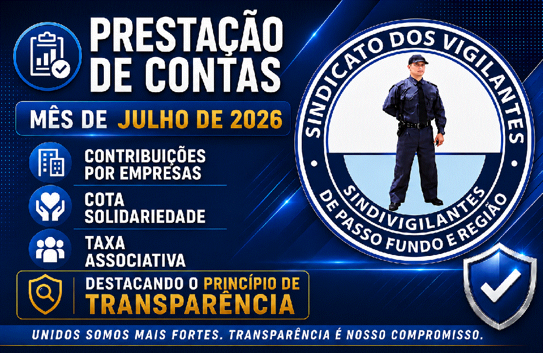 Prestação de Contas JULHO 2026