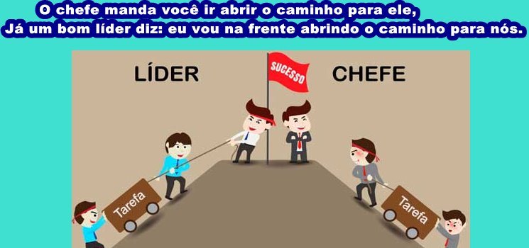 O CHEFE MANDA VOCÊ ABRIR O CAMINHO