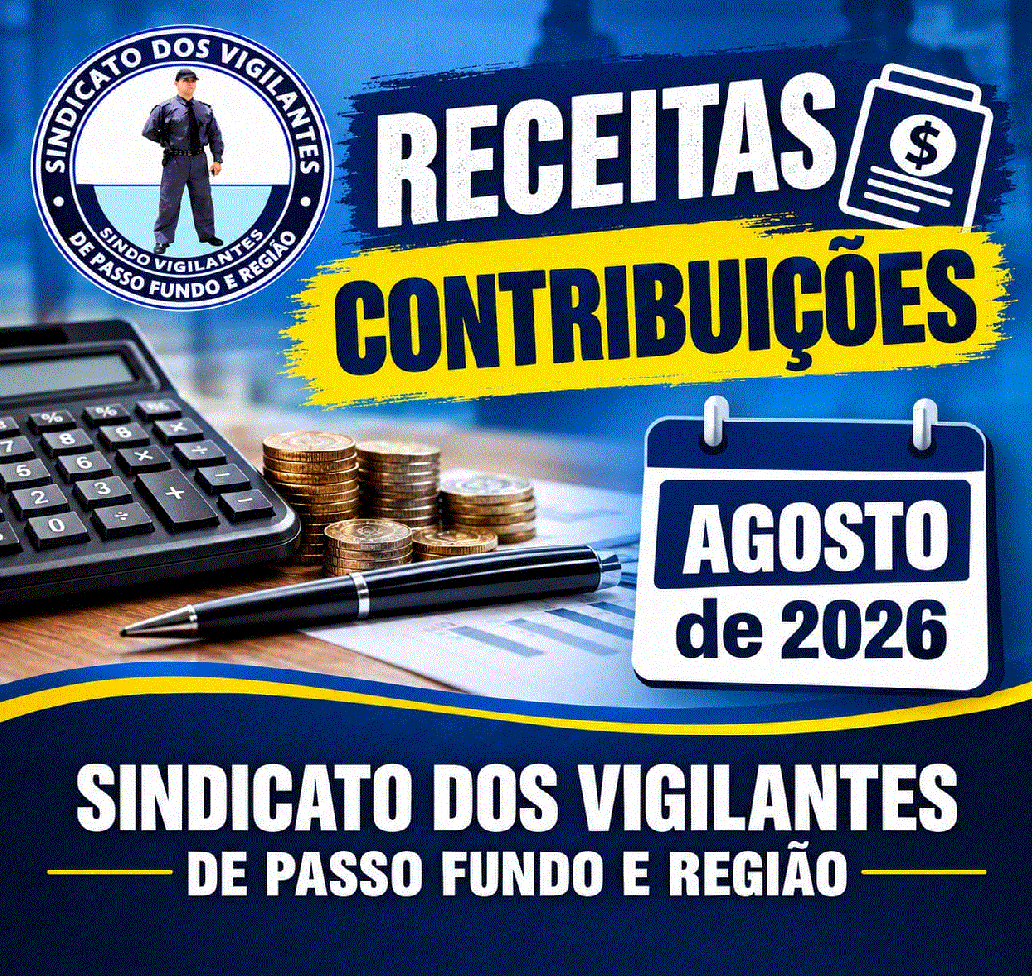 RECEITAS / CONTRIBUIÇÕES - Agosto 2026